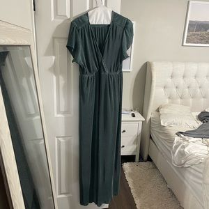 Athena Lagoon Pleated Maxi Dress from Baltic Born size XXXL